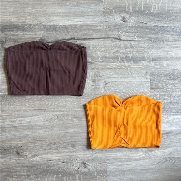 Wilfred Ribbed Tube Tops - Picture 2 of 4